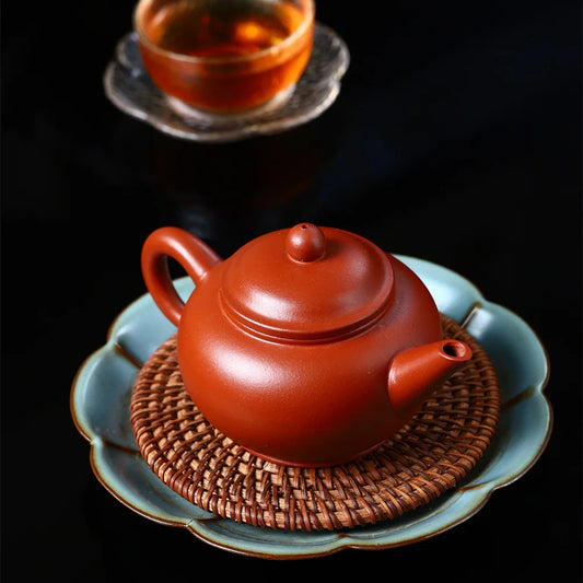 230cc Capacity Purple Clay Teapot Kettle Home Filter Beauty Tea Set Chinese Zisha Kettle Tea Ceremony Accessories Tea Infuser