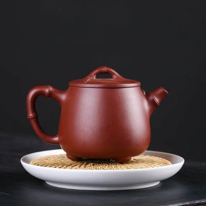 230cc Famous Yixing Purple Clay Teapot Raw Ore Dahongpao Filter Tea Pot Home Zisha Beauty Kettle Chinese Customized Tea Set