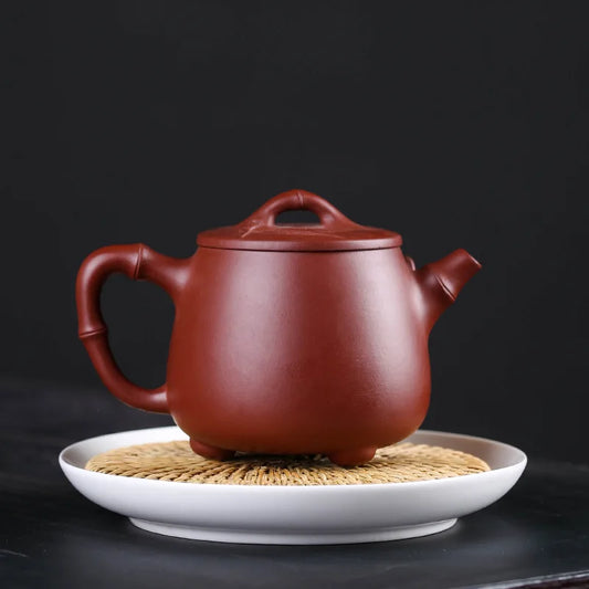 230cc Famous Yixing Purple Clay Teapot Raw Ore Dahongpao Filter Tea Pot Home Zisha Beauty Kettle Chinese Customized Tea Set
