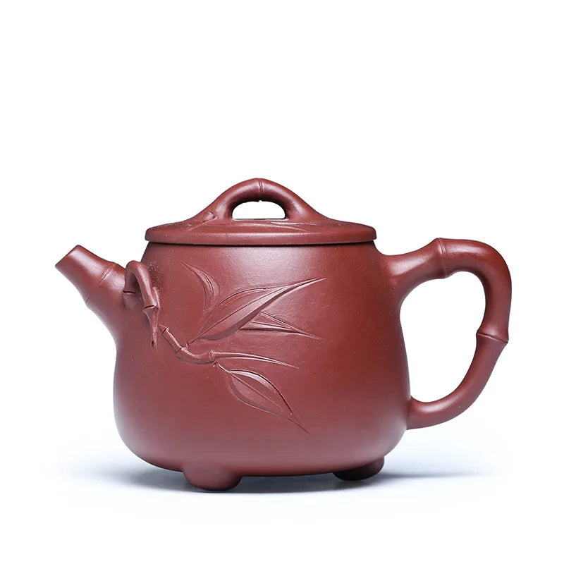 230cc Famous Yixing Purple Clay Teapot Raw Ore Dahongpao Filter Tea Pot Home Zisha Beauty Kettle Chinese Customized Tea Set