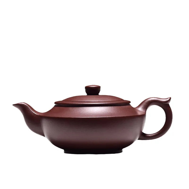 230cc handmade purple clay teapot Yixing raw ore old purple clay handmade large capacity single  teapot