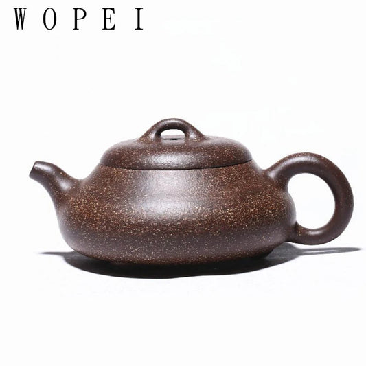 230ml Authentic Yixing Purple Clay Teapot Handmade Tea Pot Raw Ore Colorful Mud Beauty Kettle Chinese Zisha Tea Set Gifts