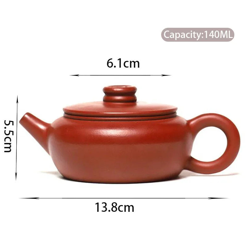 230ml Authentic Yixing Purple Clay Teapots Famous Artists Handmade Tea Pot Kettle Chinese Zisha Tea Set Customized Teaware