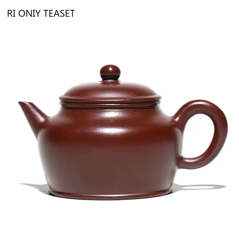 230ml Chinese Yixing Famous Purple Clay Teapots Master Handmade Tea Pot Beauty Kettle Home Raw Ore Zisha Tea Set Accessories