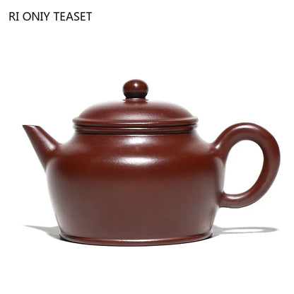 230ml Chinese Yixing Famous Purple Clay Teapots Master Handmade Tea Pot Beauty Kettle Home Raw Ore Zisha Tea Set Accessories