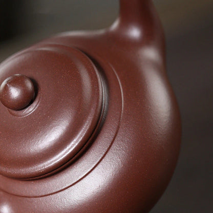 230ml Chinese Yixing High-end Purple Clay Teapots Famous Handmade Tea Pot Raw Ore Purple Mud Kettle Zisha Tea Set Collection