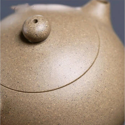 230ml Chinese Yixing High-end Purple Clay Teapots Famous Handmade Xishi Tea Pot Raw Ore Sesame Duan Mud Kettle Zisha Tea Set