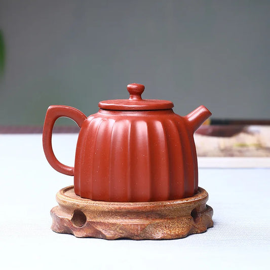 230ml Chinese Yixing Purple Clay Teapot Handmade Dahongpao Beauty Tea Kettle Household Filter Tea Sets Custom Zisha Drinkware