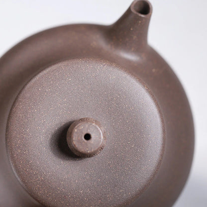 230ml Chinese Yixing Purple Clay Teapots Handmade Tea Pot Raw Ore Grey Section Mud Kettle High-end Zisha Tea Set Collection Gift