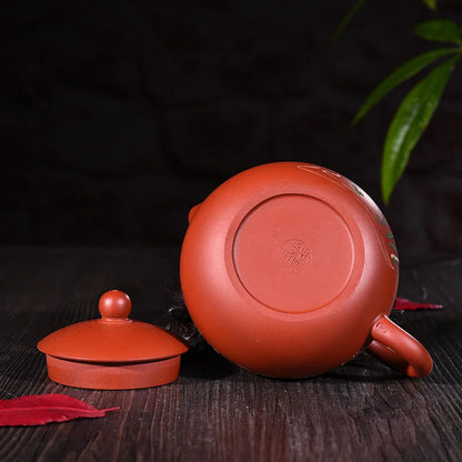230ml Genuine Yixing Zisha Tea Pot Famous Handmade Raw Ore Zhu Mud Lotus Seeds Xishi Teapot Kung Fu Tea Kettle Free Shipping