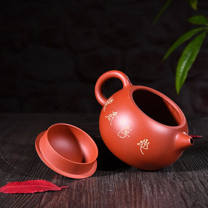 230ml Genuine Yixing Zisha Tea Pot Famous Handmade Raw Ore Zhu Mud Lotus Seeds Xishi Teapot Kung Fu Tea Kettle Free Shipping