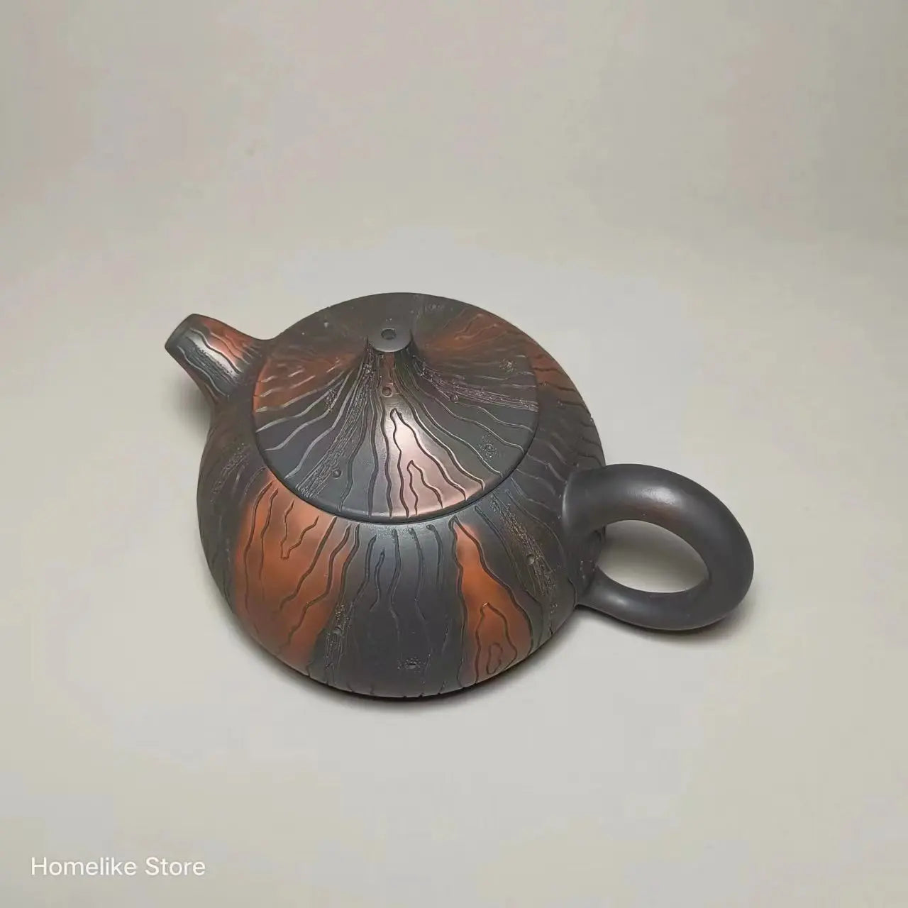 230ml Jianshui Purple Clay Pure Handmade Tree Stump Tea Pot(Not Yixing Zisha) Kung Fu Tea Set Drinkware Tea Ceremony