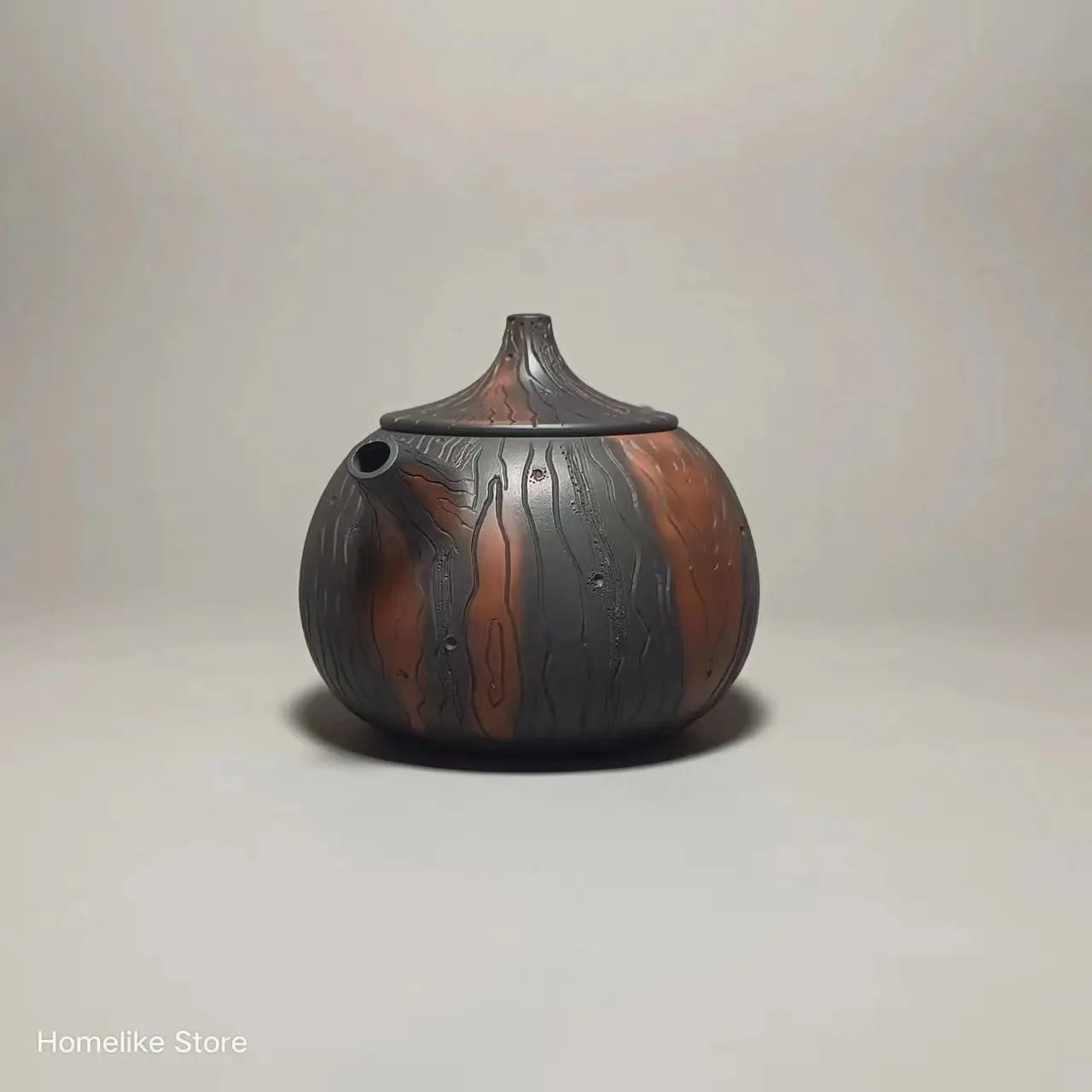 230ml Jianshui Purple Clay Pure Handmade Tree Stump Tea Pot(Not Yixing Zisha) Kung Fu Tea Set Drinkware Tea Ceremony