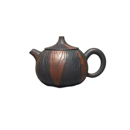 230ml Jianshui Purple Clay Pure Handmade Tree Stump Tea Pot(Not Yixing Zisha) Kung Fu Tea Set Drinkware Tea Ceremony