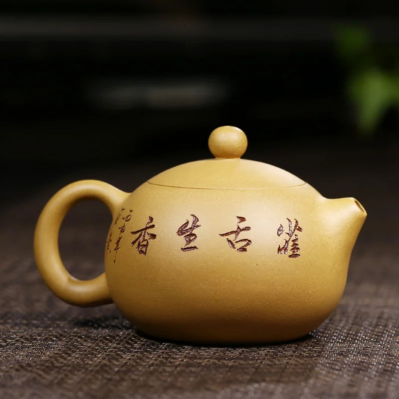 230ml Raw Ore Segment Mud XiShi Purple Clay Teapot Yixing Famous QunWei Gu Pure Handmade Kung Fu Tea Set Free Shipping