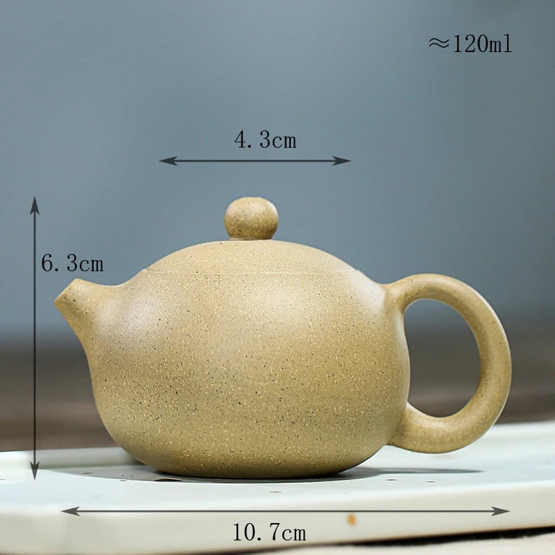 230ml Yixing Famous Purple Clay Teapot Handmade Simulation Pomegranate Model Tea Pot Kettle Chinese Authentic Zisha Tea Set Gift