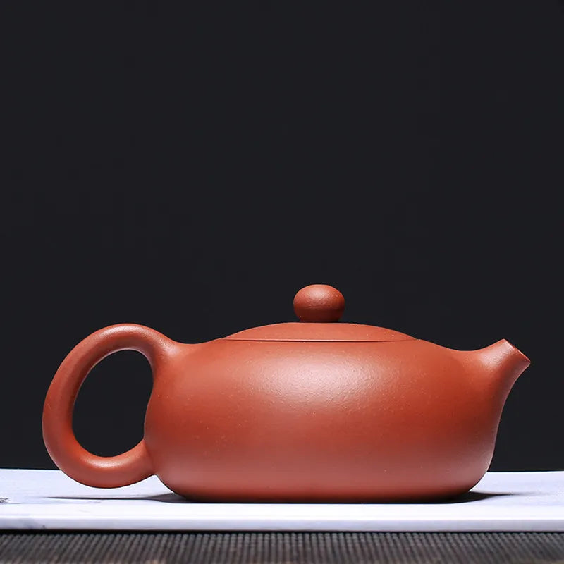 230ml Yixing Famous Purple Clay Teapots Xishi Tea Pot Ball hole Filter Kettle Raw Ore Handmade Zisha Tea Set Customized Gifts
