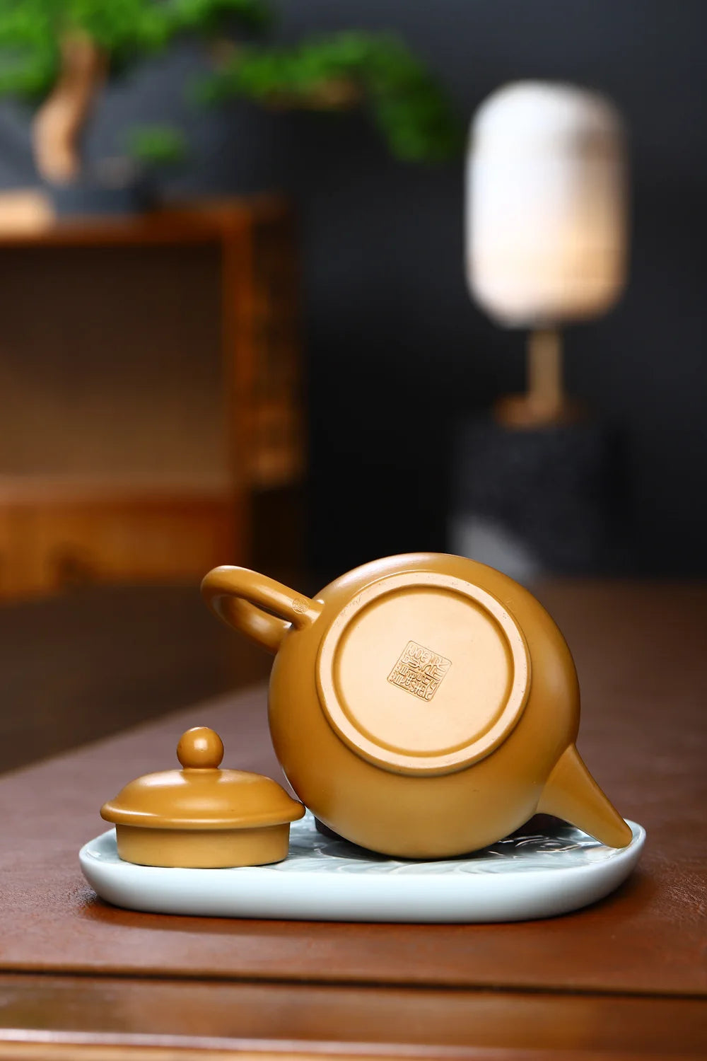 230ml Yixing High-end Purple Clay Teapots Handmade Tea Pot Raw Ore Gold Section Mud Kettle Chinese Zisha Tea Set