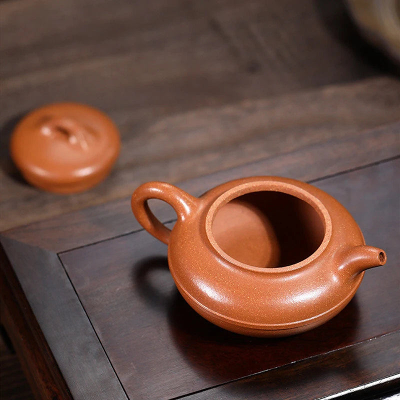 230ml Yixing Raw Ore Purple Clay Teapots Famous Handmade Tea Pot Kettle Chinese High-end Zisha Tea Set Teaware Collection
