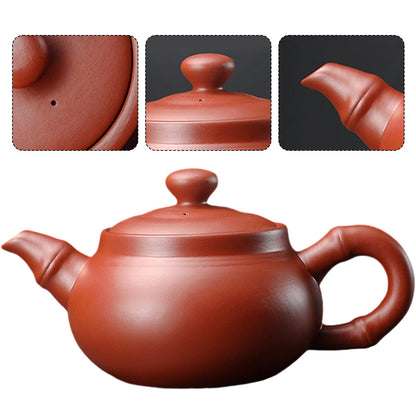 Clay Teapot Zisha Teapot Purple Clay Teapot Chinese Zisha Tea Xishi Pots Natural Mud Chinese Yixing Clay Zisha Pot Infusers Loose Tea