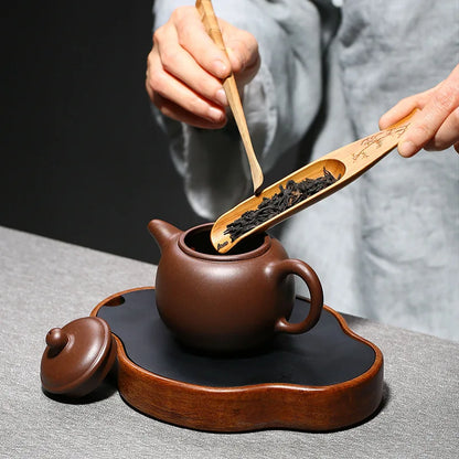 240CC Yixing Purple Clay Teapot Chinese Paozun Kettle Kung Fu Zisha Puer Tet Set Teaware Free Shipping