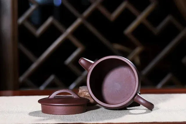 240ML Hanvar Bottom Groove Green  Chinese Tea Pot  Chinese Tea Pot  Tea Maker  Beauty Health  Puer Tea