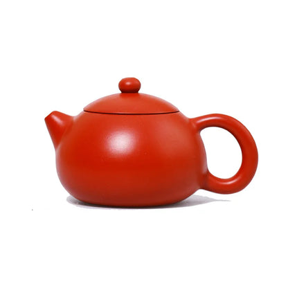 240ML Yixing Purple Clay Teapot Machine-made Xishi Tea Pot Raw Ore Dahongpao Quality Teaware Oolong Pu're Tea Set Filter Kettle