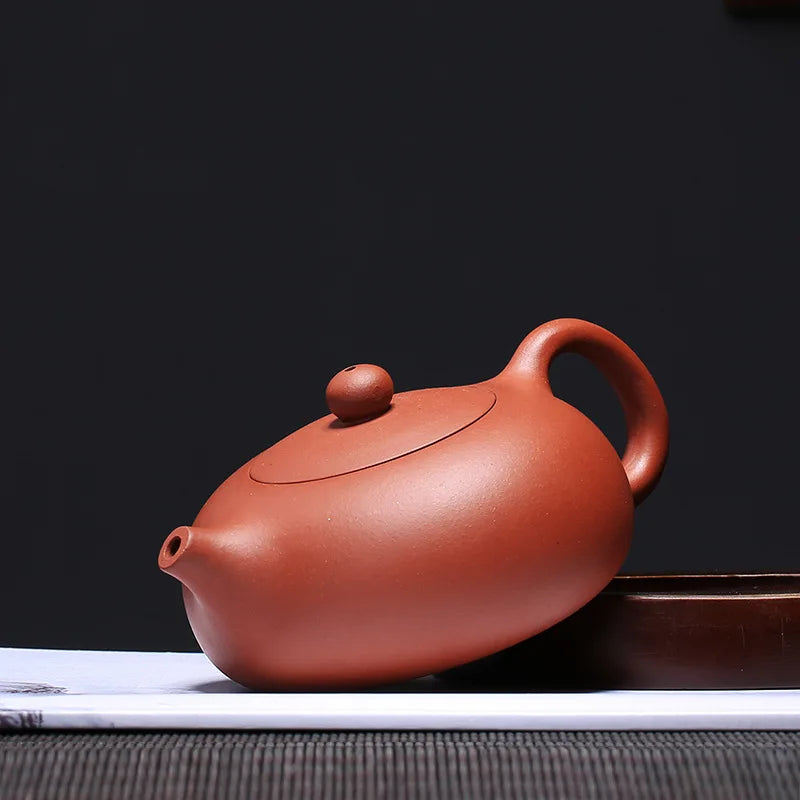 240ml Chinese Yixing Handmade Tea Pot Purple Clay Teapot Beauty Kettle Home Dahongpao Customized Teaware Tea Ceremony Tea Set