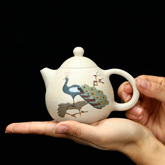 240ml Chinese Yixing Purple Clay Teapot Household Filter Tea Maker Boutique Tea Sets Accessories Section Mud Zisha Tea Pot