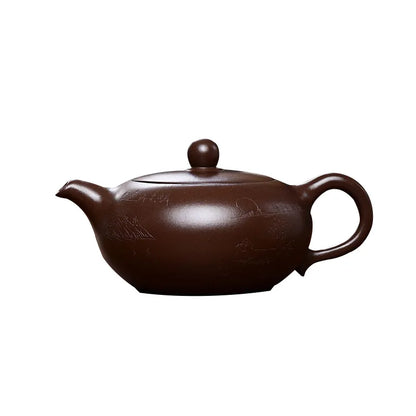 240ml Chinese Yixing Purple Clay Teapots Beauty Kettle Small Capacity Famous Handmade Tea Pot Raw Ore Zisha Tea Set Teaware