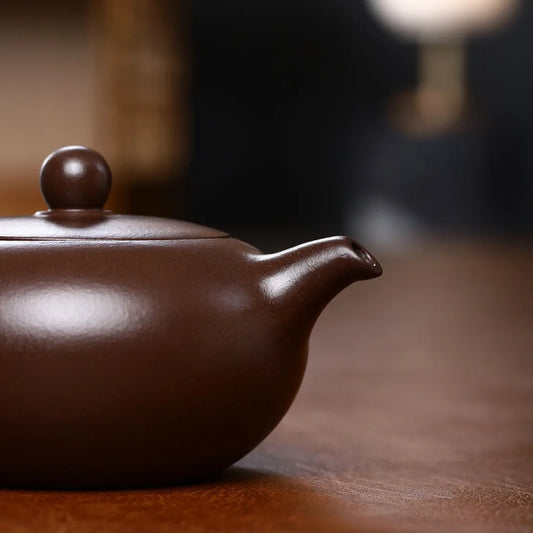 240ml Chinese Yixing Purple Clay Teapots Beauty Kettle Small Capacity Famous Handmade Tea Pot Raw Ore Zisha Tea Set Teaware