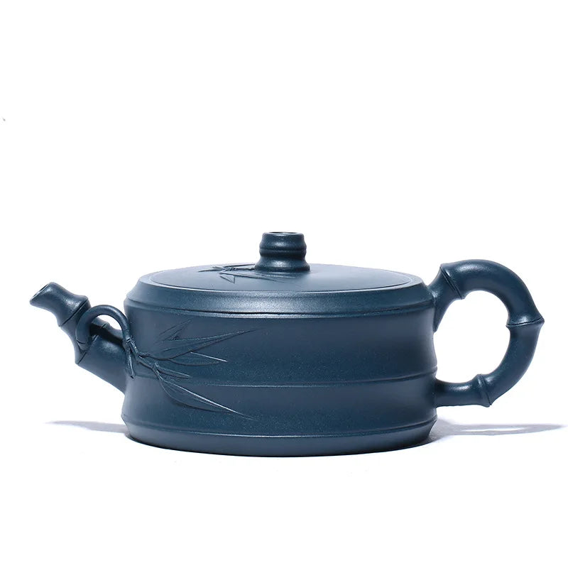 240ml Purple clay pot Tea Pot Kung Fu Tea Set Teapots Chinese Ceramic Kettle Gift High Quality Handmade bamboo teapot Clay pot