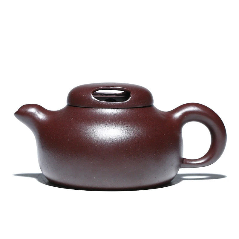 240ml Yixing High-end Purple Clay Teapots Famous Handmade Tea Pot Raw Ore Zhu Mud Kettle Chinese Zisha Tea Set Collection Gifts
