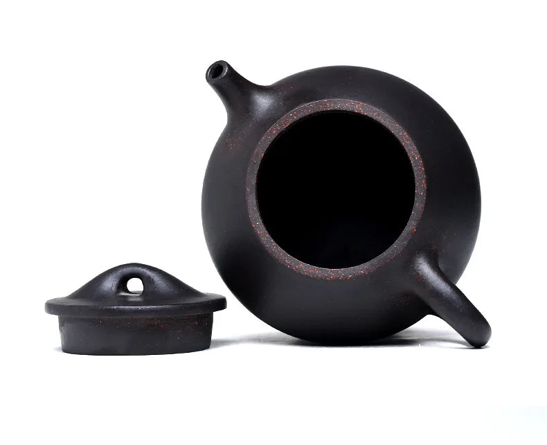 240ml Yixing Purple Clay Teapot Famous Artists Hand-painted Plum Blossom Tea Pot Raw Ore Purple Mud Kettle Chinese Zisha Tea Set