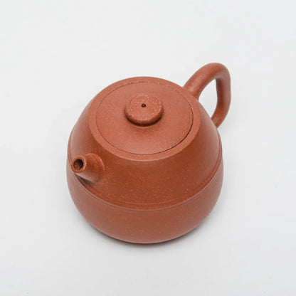 240ml Yixing Zisha Teapot Original Mine Downhill Mud Is Famous Its Hand-made Line Round Pot Teapot Black Tea Jinjunmei Tea Set