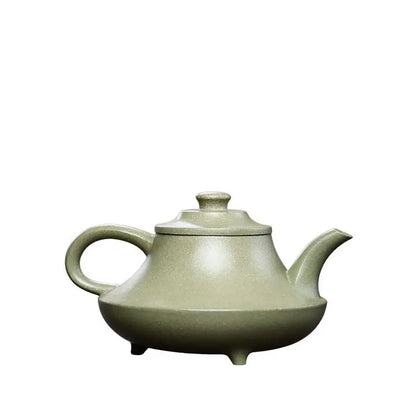 245CC Real Handmade Boutique Green Kettle Yixing Purple Clay Teapot Puer Tea Set Kung Fu Zisha Teaware Tea Pot