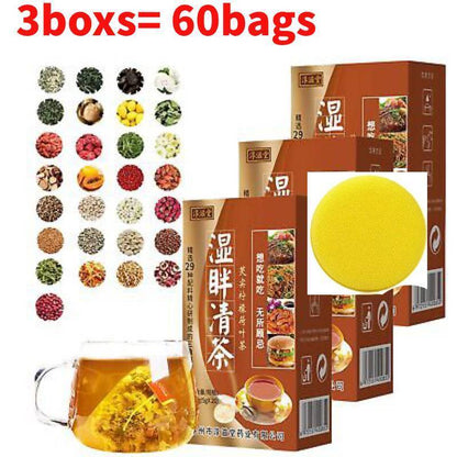 29 Flavors Liver Care Tea, Health Liver Care Tea Dampness Removing Slimming Tea'