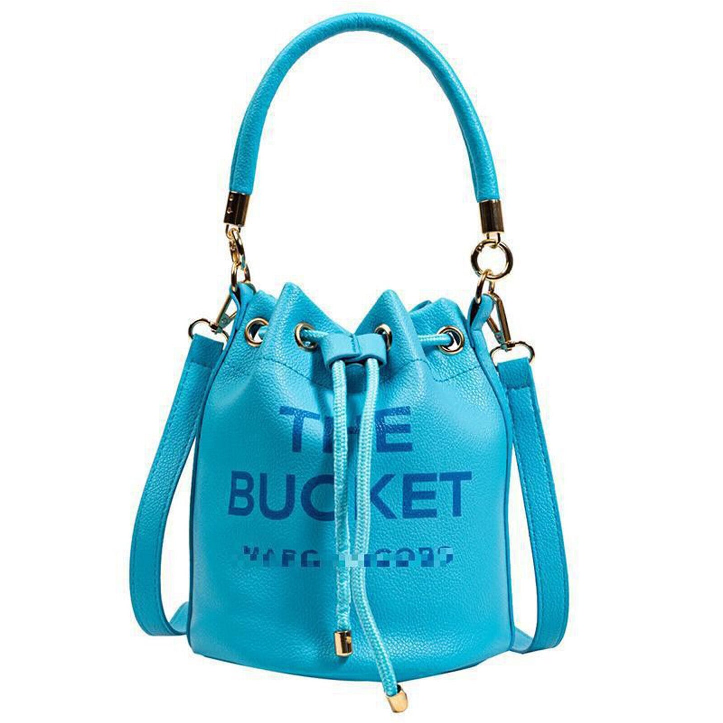 Women's Shoulder Bags Desinger Drawstring Bucket Bag, Top Faux Leather Handbags