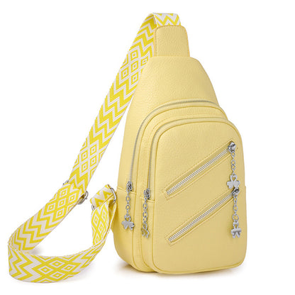 Small Sling Backpack for Men Women Chest Bag Hidden Anti-Theft Pocket Crossbody