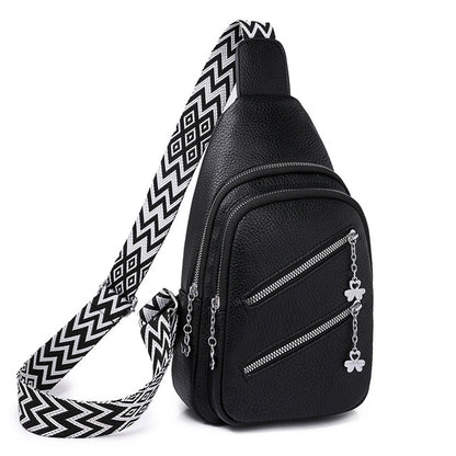 Small Sling Backpack for Men Women Chest Bag Hidden Anti-Theft Pocket Crossbody