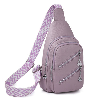 Small Sling Backpack for Men Women Chest Bag Hidden Anti-Theft Pocket Crossbody
