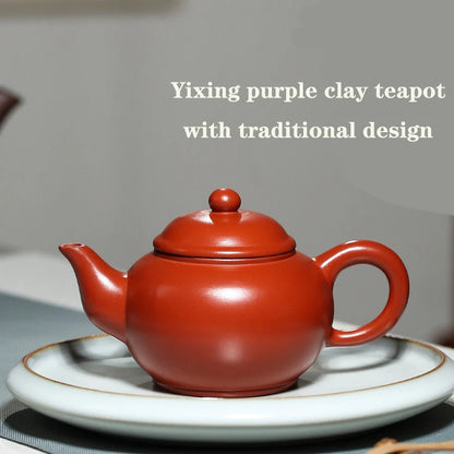 250CC Yixing Purple Clay Teapot Chinese Kettle Kung Fu Zisha Tet Set Puer Teaware Free Shipping