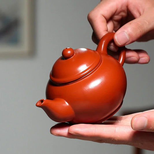 250cc Chinese Yixing Purple Clay Teapots Classic Xishi Tea Pot Filter Kettle Master Handmade Zisha Teaware Gifts