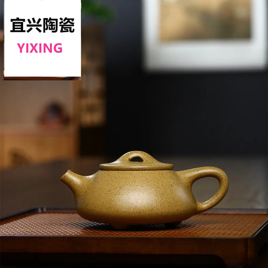 250cc Chinese Yixing Purple Clay Teapots Famous Artists Handmade Xi Shi Tea Pot Raw Ore Section Mud Kettle Zisha Tea Set