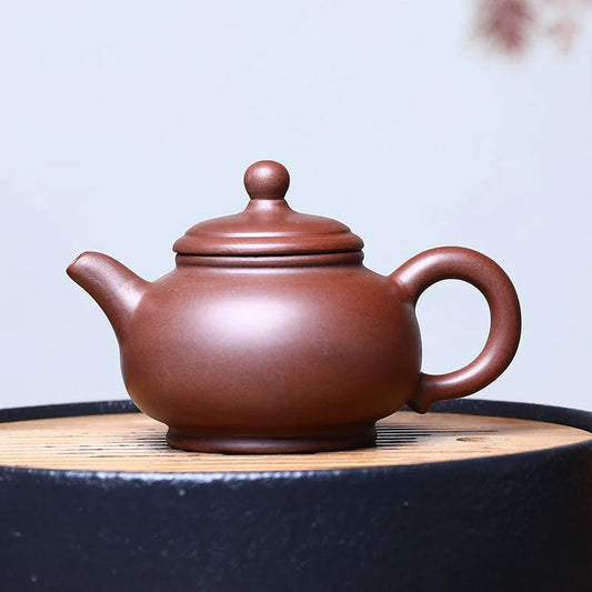250cc Vintage Yixing Purple Clay Teapot Dragon Design Beauty Tea Pot Raw Ore Zhu Mud Filter Kettle Chinese Zisha Tea Set
