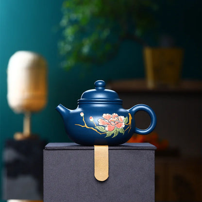 250cc Yixing Handmade Purple Clay Teapots Infuser Xishi Tea Pot Beauty Kettle Customized Zisha Set Authentic Gift
