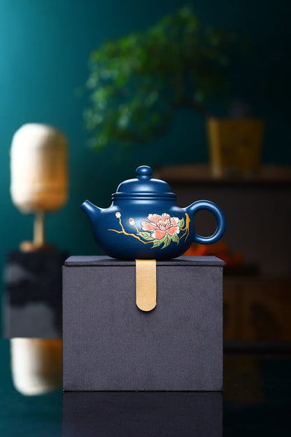 250cc Yixing Handmade Purple Clay Teapots Infuser Xishi Tea Pot Beauty Kettle Customized Zisha Set Authentic Gift