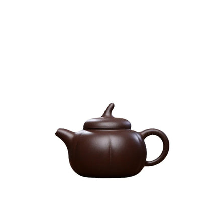 250cc Yixing Pumpkin Tea Pot Purple Clay Teapots Handmade Zisha Tea Set Authentic Teaware