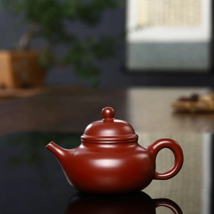 250cc Yixing Purple Clay Teapots Authentic Handmade Tea Pot Raw Ore Dahongpao Beauty Kettle Chinese Famous Zisha Tea Set Teaware