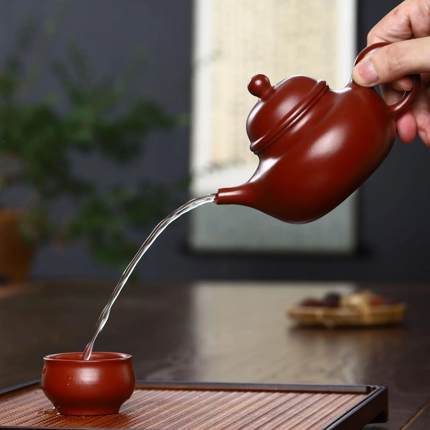 250cc Yixing Purple Clay Teapots Authentic Handmade Tea Pot Raw Ore Dahongpao Beauty Kettle Chinese Famous Zisha Tea Set Teaware